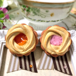 絞り出しクッキーのブローチ