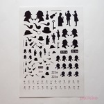 ホームズシルエット　レジン封入用フィルム