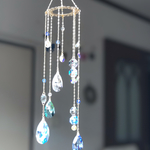 梅雨空  しとしと滴💧モビールサンキャッチャー
