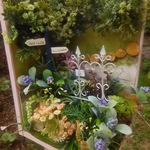 7月サマーsale💚👌💕😆⭐💖💙😊  ミニチュア  ドールハウス お花  カフェ  アンティーク ガーデン  ガーデニング  庭   お花             