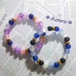 ＊山葡萄と夜空＊ブレスレット＊二種＊《各別売》