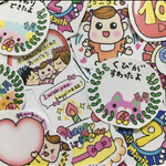 ベビー女の子☆アルバムシール