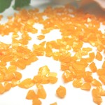 ガラスカレット 20g★オレンジ★硝子のかけら/レジン封入素材/欠片