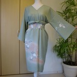 TW35  着物リメイク   チュニックワンピ