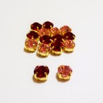 【ピンク系】１０ｍｍ　ビジューストーン １０個