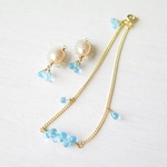 【ご奉仕品】*アパタイト＆アマゾナイト*華奢アクセサリーセット