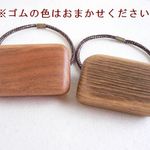 木のヘアゴム