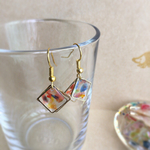 【送料無料】☆夏！☆琉球ガラスのゆらゆらピアス