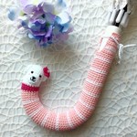 傘のグリップカバー・イヌ(パープル)