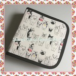 Dolce★キリっと猫ちゃんDVD/CD・メディアケース★WH