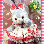  ステラルーSサイズ☆ コスチューム☆ピンク6点セットジェラトーニとお揃い