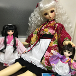 ドール用 エプロン