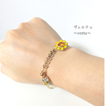 ひまわりブレスレット🌻