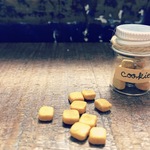 ミニチュア瓶詰めクッキー