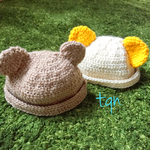 くま耳♡ベビーニットキャップ