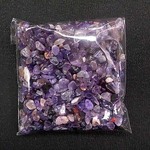 特価品 天然石 アメジスト浄化用さざれ石(小) 穴なし100ｇ 