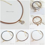 再入荷~2way*可愛い1粒♪キュービックジルコニア♡チョーカー(各種)