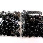 天然石 黒水晶浄化用さざれ石 穴なし200ｇ