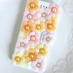 arsi様オーダー品❤︎ハートの微笑み色iPhone7手帳型ケース