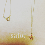 お星様がキラリネックレス◉sato.