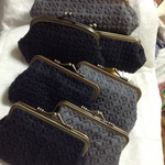 ay様専用   プルメリア刺繍ポーチ