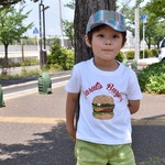 ★ハンバーガー★名前入りTシャツ