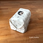 キャリーカバー(リッチェルS用) 王冠猫さん・アイボリー