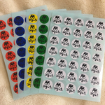 みましたシール５色セット