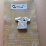 刺繍Tシャツ(生成り)