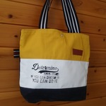 カラシ帆布のトートバッグ