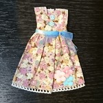 花柄ワンピ／ピンク／ピコニーモS,M,D