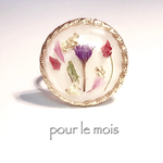 vintage flower* ring #01