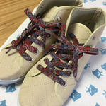 着物リメイク 靴ひも  靴紐 和柄