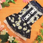 ★love様オーダー★花柄レースリボンキャミワンピ