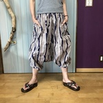 サルエルパンツ　de　浴衣　涼