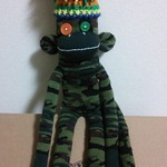 癒し系♥かわいいmonkey☆
(army柄･ｵﾚﾝｼﾞ&ｸﾞﾘｰﾝ)