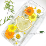 ファニーオレンジなフルーツiPhoneケース