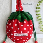 完熟いちごポシェット🍓（赤）