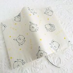 空飛ぶこぶたのブックカバー(文庫本size)キナリ