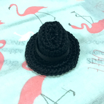 ハリネズミちゃんの紳士ハット［ブラック］