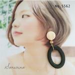No.S562 おおぶり♛︎お洒落なリングピアス