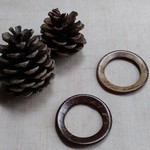 44mm　大きな輪っかのココナツパーツ　１０個　K90