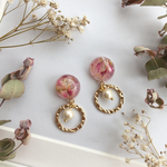 pinkflower × gold × pearl