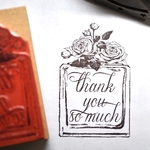オリジナルthank you so muchスタンプ①