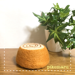 切り株ベンチ♡羊毛フェルト