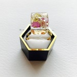 （送料無料）お花cubeリング（17）