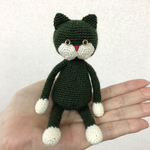 《H様オーダー分》ami-neko mini dark green