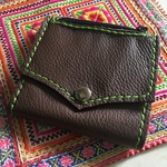 革職人の手作り財布屋 。骨董金具使用　 ハンドメイド  レザークラフト ウォレット 本革細工 手縫い 30
