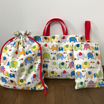 【再販】★入園、入学★レッスンバッグ、お着替え袋、シューズ袋セット