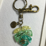 モンステラのキーホルダー